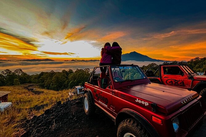 Mount Batur Black Lava Jeep Sunset