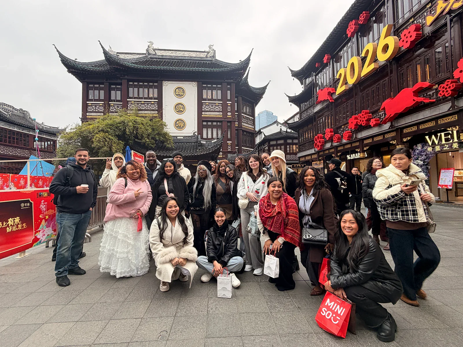 Travel & LIV collective gathered together with Olivia at Yu Garden