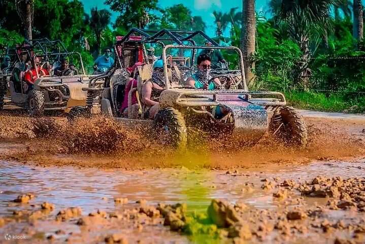 ATV riding through the Dominican jungle