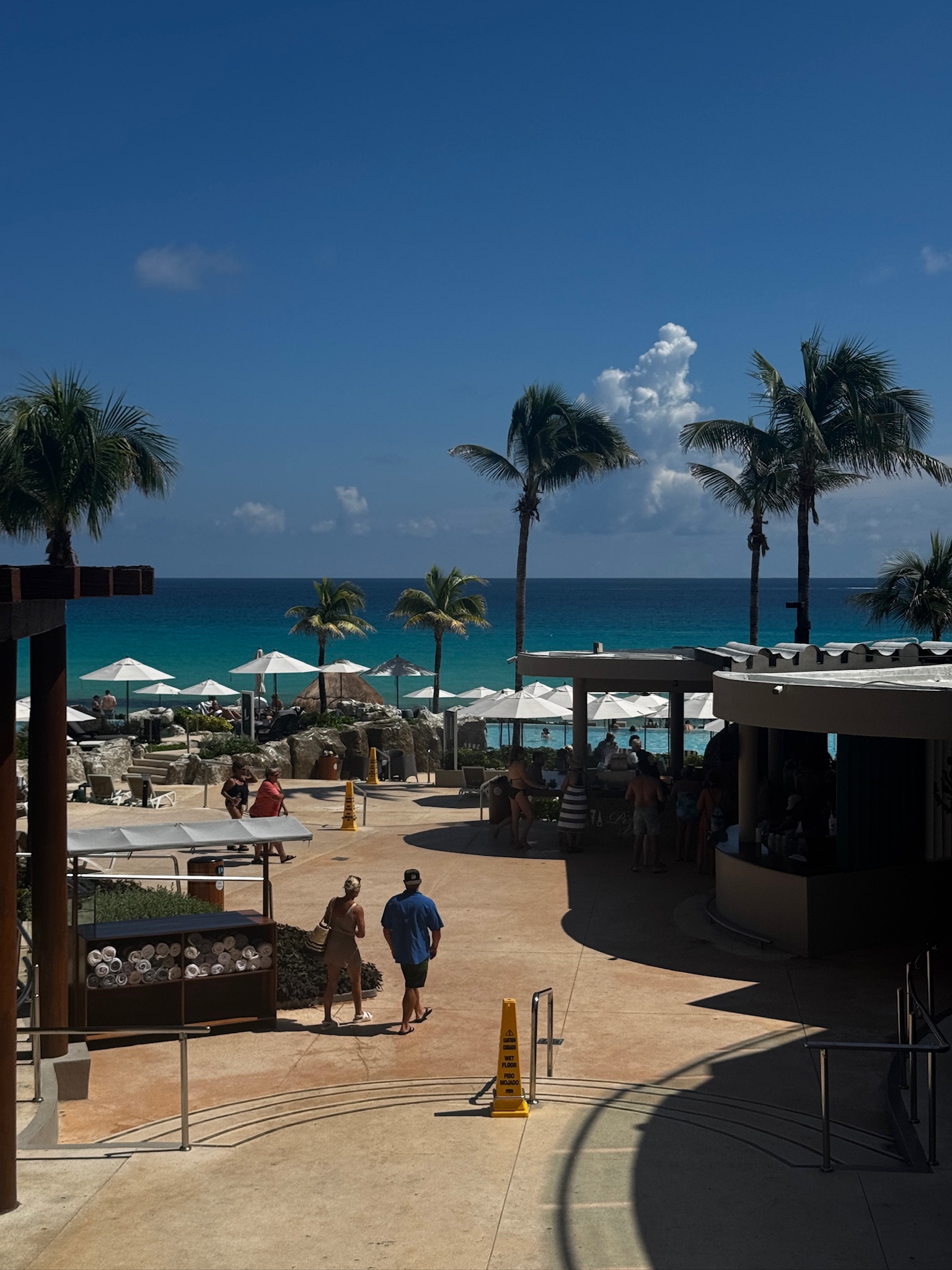 Resort double room with ocean view